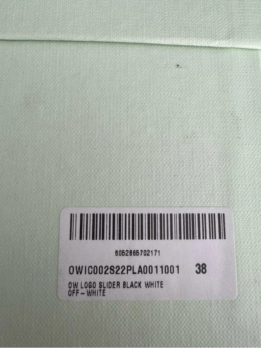 Off-White Pool Slides - Picture 5 of 5